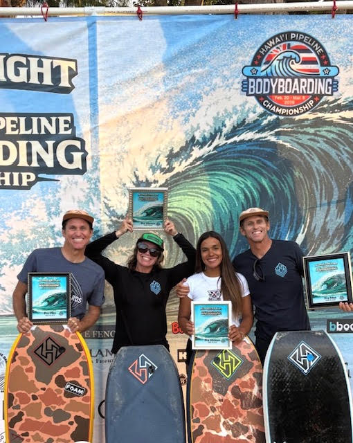 Hubboards Pipeline Podium Haul