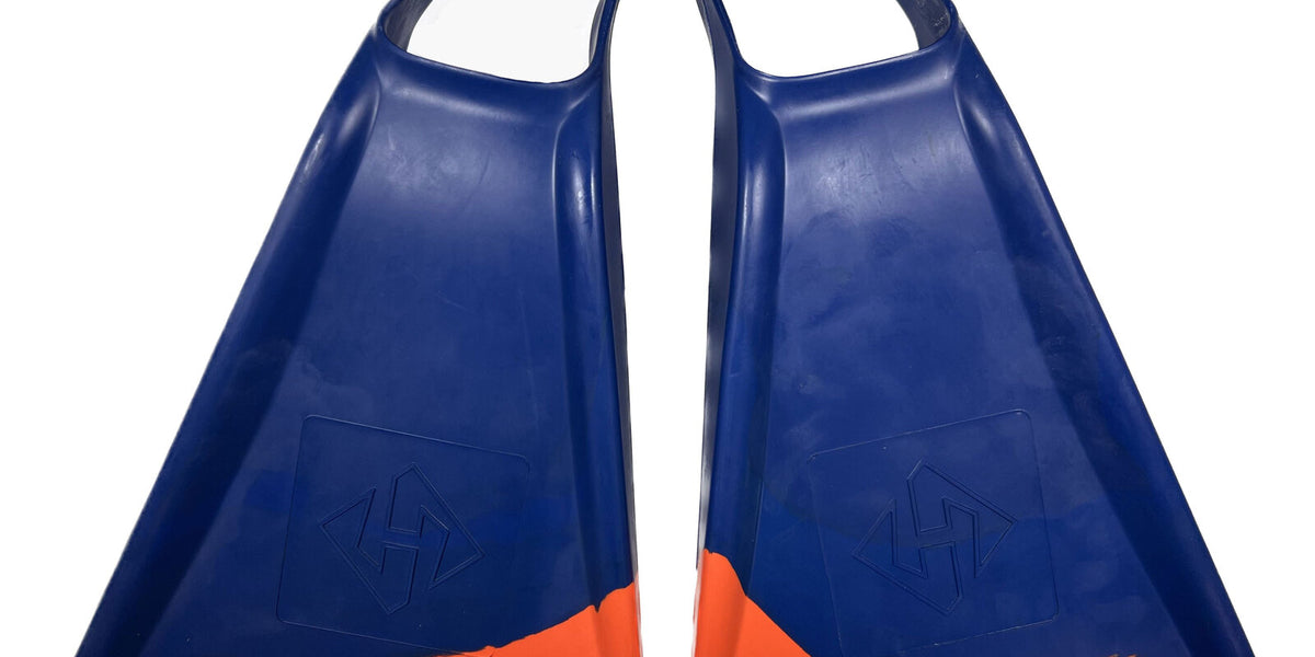 Boost'n Houston Swim Fins -Midnight & Orange – Hubboards